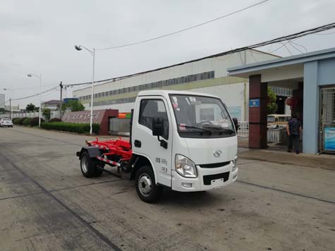 三聯牌YSY5037ZXXE6車廂可卸式垃圾車公告圖片