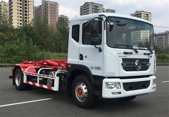 重特牌QYZ5181ZXX6車廂可卸式垃圾車公告圖片