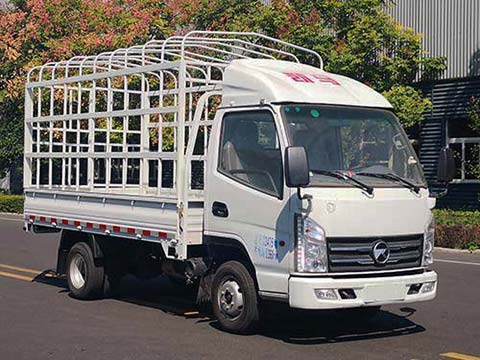 凱馬牌KMC5036CCYQ280DP6倉柵式運(yùn)輸車公告圖片