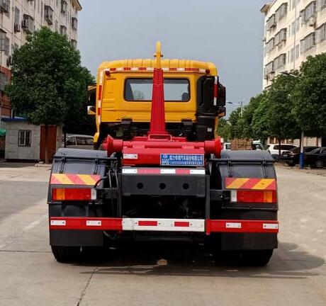 程力威牌CLW5250ZXXD6车厢可卸式垃圾车公告图片