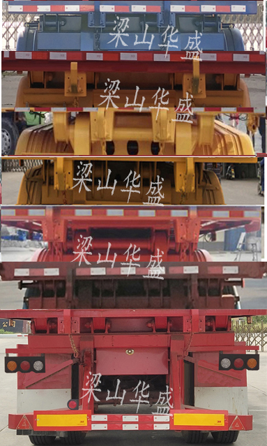 梁威牌SLH9401ZHX自卸半挂车公告图片