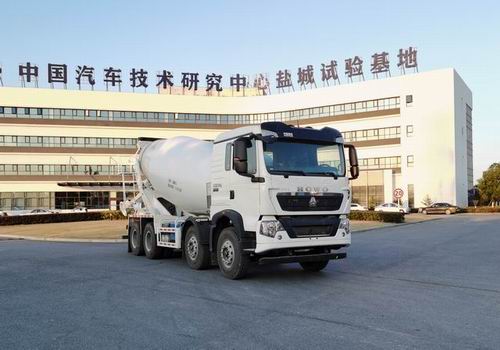 豪沃牌ZZ5317GJBN306GE1H混凝土搅拌运输车公告图片