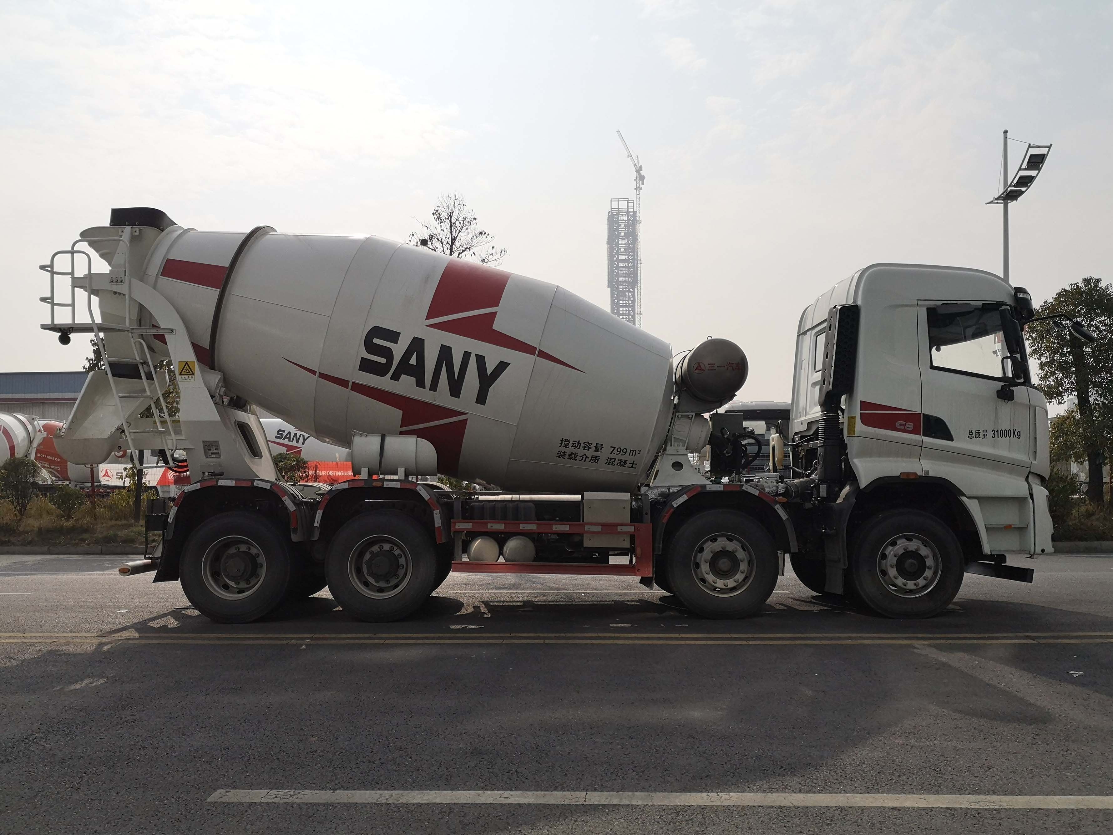 三一牌SYM5315GJB2F混凝土攪拌運(yùn)輸車公告圖片