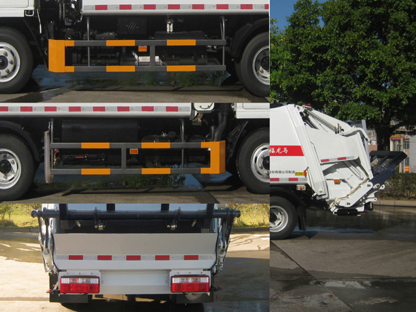 福龍馬牌FLM5071ZYSDG6壓縮式垃圾車公告圖片