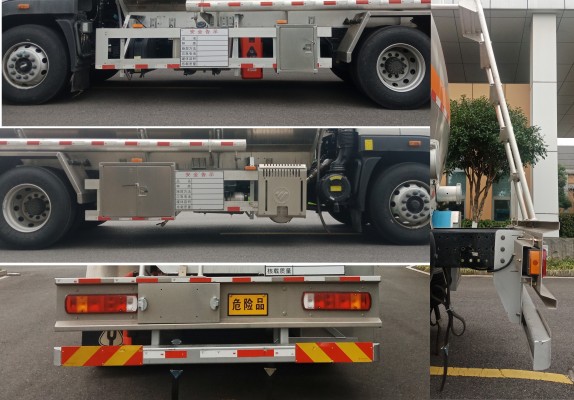 永強(qiáng)牌YQ5183GYYCTB鋁合金運(yùn)油車公告圖片