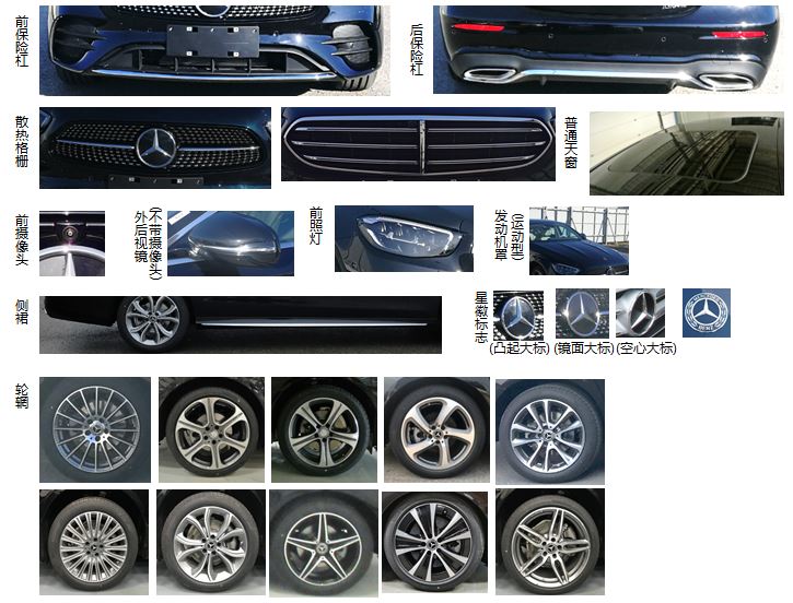 梅赛德斯-奔驰牌BJ7205MXAL轿车公告图片