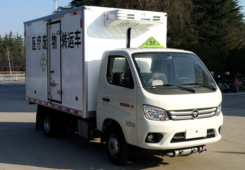 福田牌BJ5032XYY5JV5-01醫(yī)療廢物轉(zhuǎn)運車公告圖片
