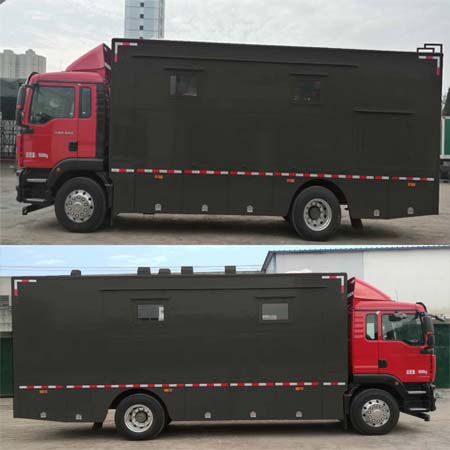 風(fēng)潮牌HDF5162XZC野外自行式炊事車公告圖片