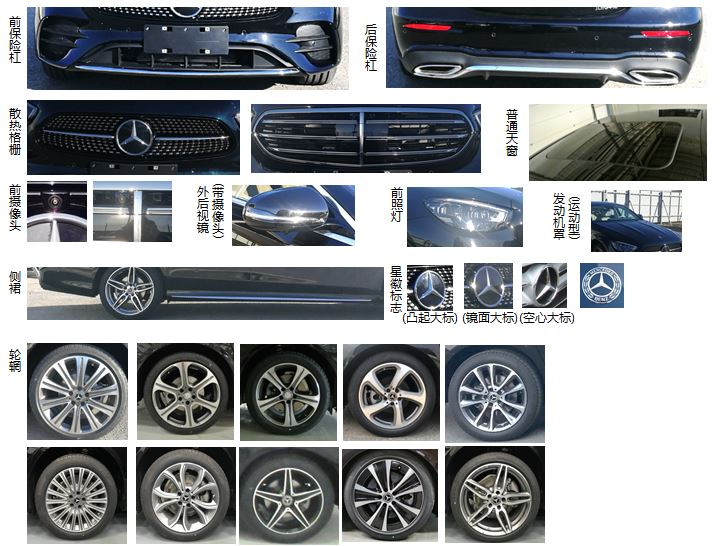 梅赛德斯-奔驰牌BJ7155ML轿车公告图片