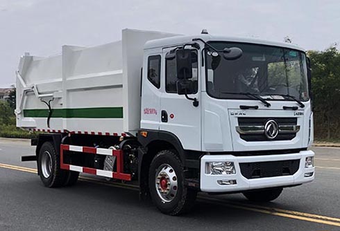 虹宇牌HYS5180ZDJE6压缩式对接垃圾车公告图片