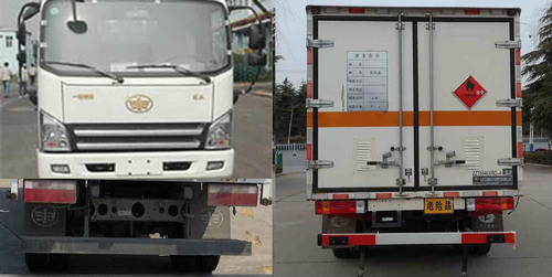 春星牌ZZT5040XRQ-6易燃?xì)怏w廂式運(yùn)輸車公告圖片