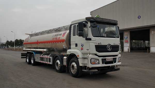 陜汽牌SHN5320GYYMB6266鋁合金運(yùn)油車公告圖片