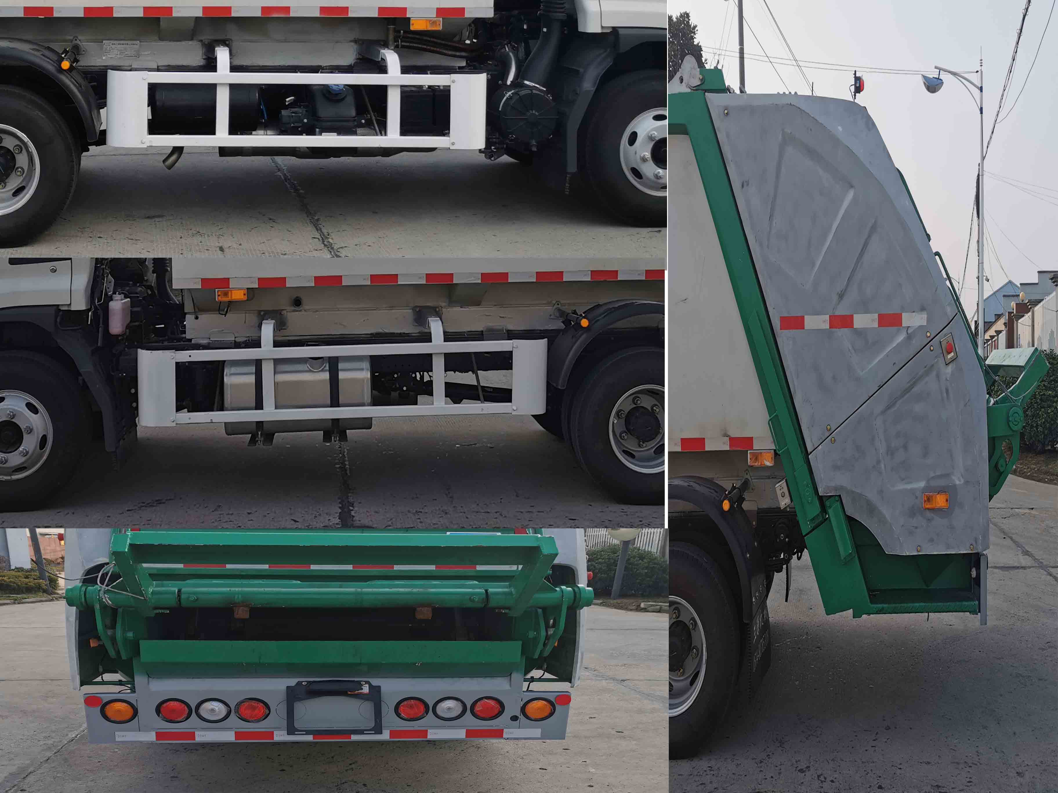 三聯(lián)牌YSY5081ZYSE6壓縮式垃圾車公告圖片