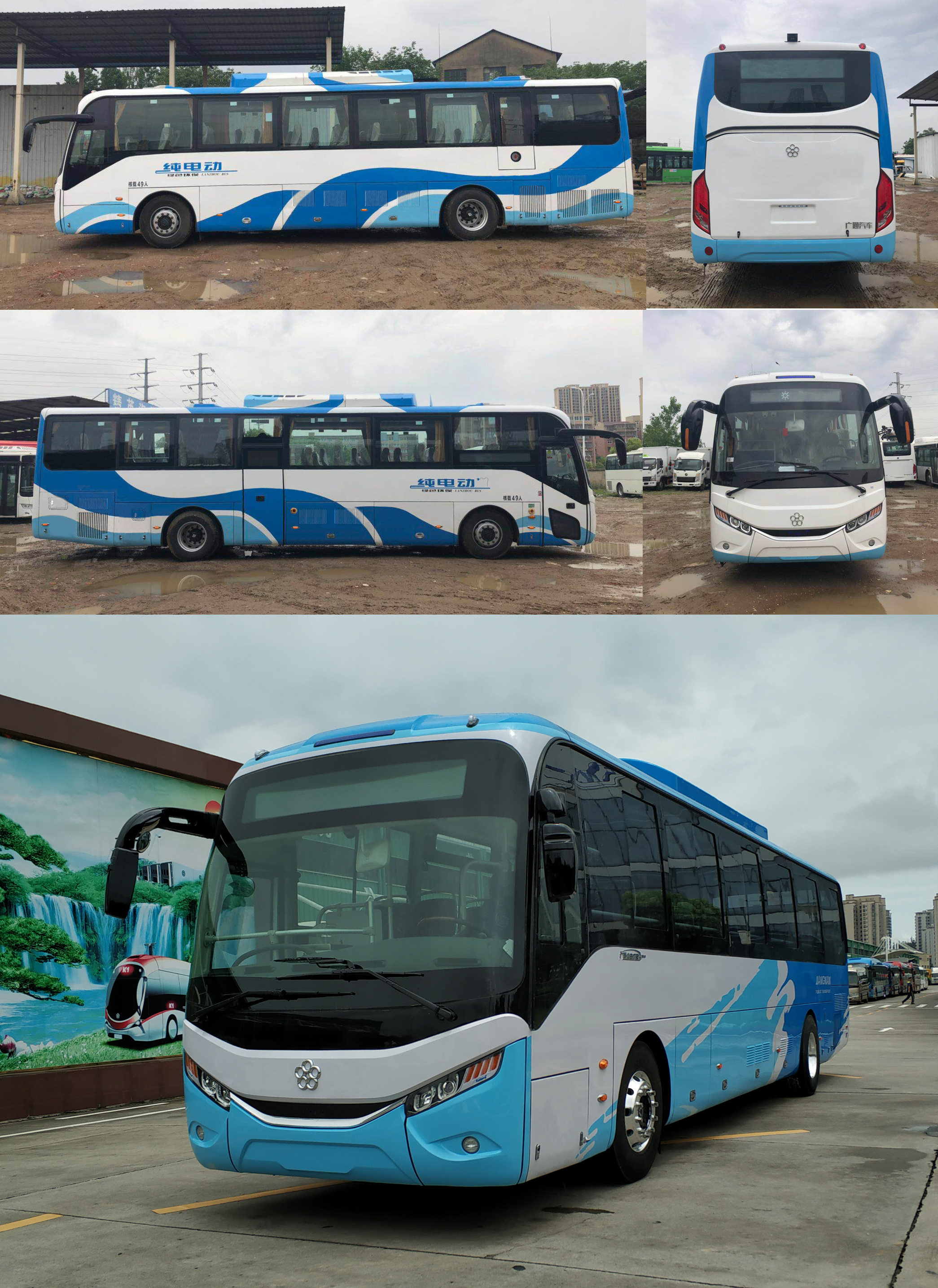 广通牌12米25-50座纯电动城市客车(gtq6129bevb30)