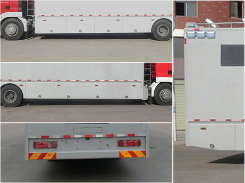 虹宇牌HYS5180XYLZ6醫(yī)療車公告圖片