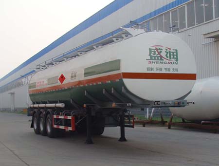 盛润牌11.6米31吨3轴易燃液体罐式运输半挂车(SKW9404GRYT)