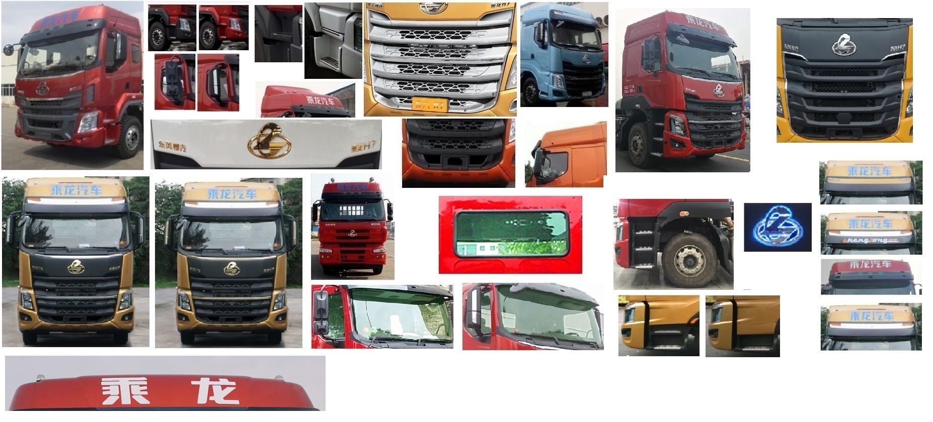 乘龍牌LZ5310CCYH7FB倉柵式運(yùn)輸車公告圖片