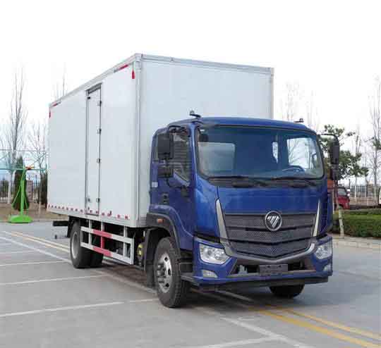 福田牌BJ5166XYK-A4翼开启厢式车公告图片