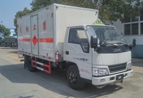 江铃（蓝牌） CLW5043XRQJ5易燃气体厢式运输车