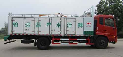 中汽力威牌HLW5180TSC5DF鮮活水產(chǎn)品運(yùn)輸車公告圖片