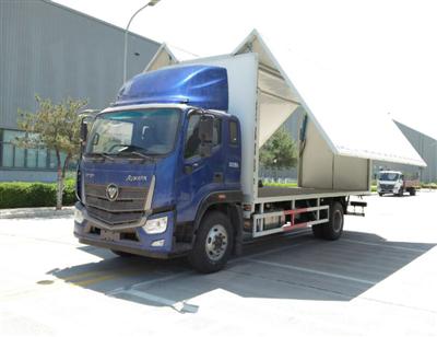 福田牌BJ5186XYK-A3翼开启厢式车公告图片
