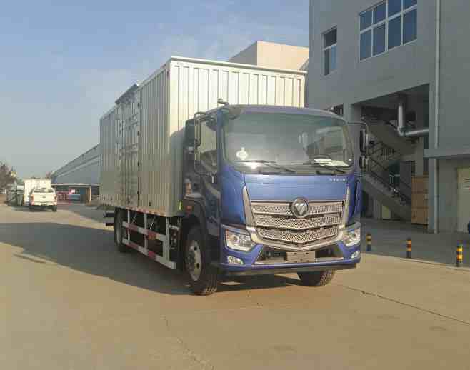 福田牌BJ5186XXY-A8廂式運(yùn)輸車公告圖片