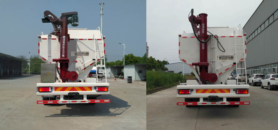 潤知星牌SCS5250ZSLSX散裝飼料運(yùn)輸車公告圖片