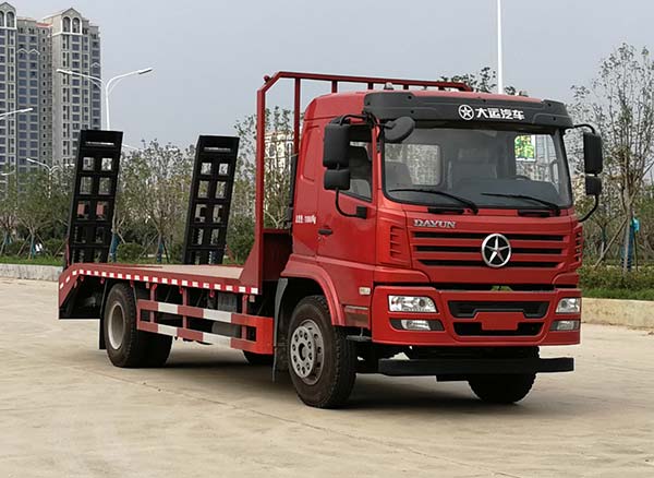 大運(yùn)牌DYZ5183TPBD5AB平板運(yùn)輸車公告圖片