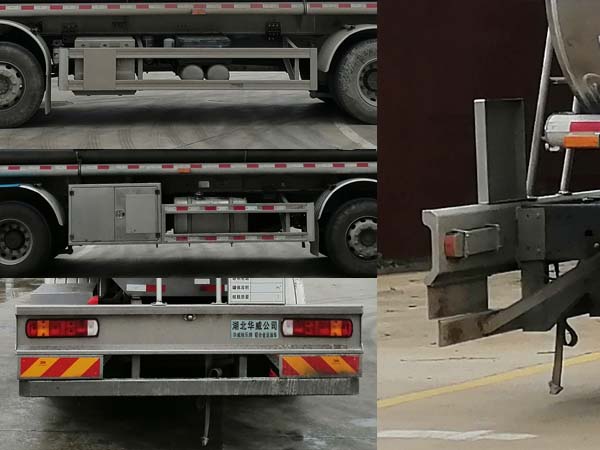 華威馳樂牌SGZ5312GYYZZ5T5鋁合金運油車公告圖片