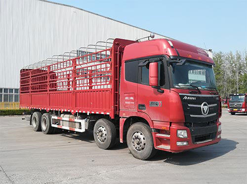 欧曼牌BJ5319CCY-AH仓栅式运输车公告图片