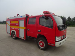干粉水联用消防车