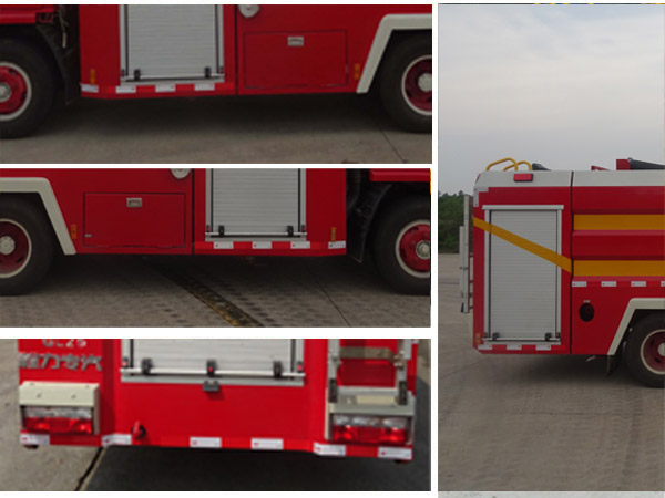 程力威牌CLW5070GXFGL25干粉水联用消防车公告图片