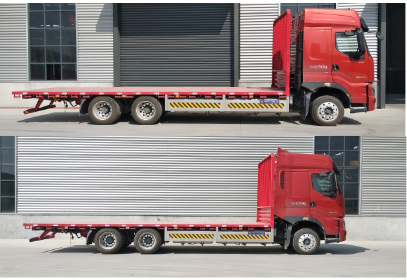 迅馳牌PXC5250TPB平板運(yùn)輸車公告圖片