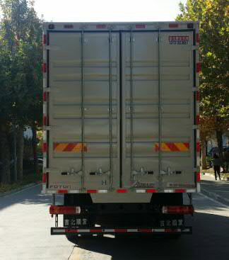 福田牌BJ5166XXY-1A厢式运输车公告图片