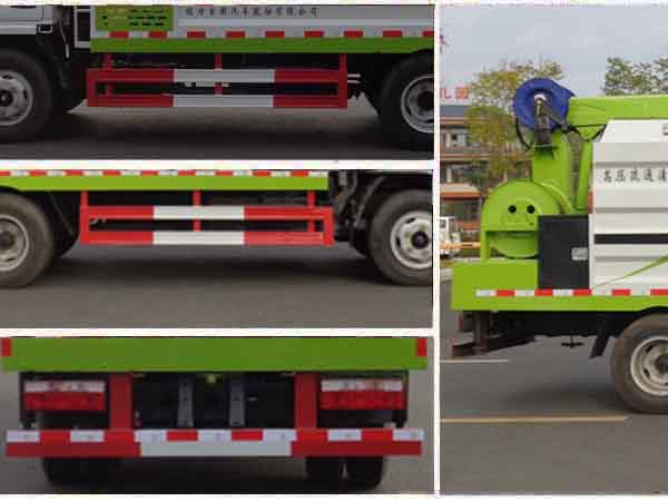 程力威牌CLW5070TQYD6清淤車公告圖片