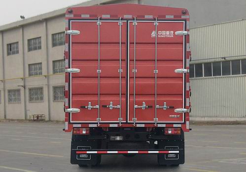 豪沃牌ZZ5047CCYH3315F143倉(cāng)柵式運(yùn)輸車公告圖片