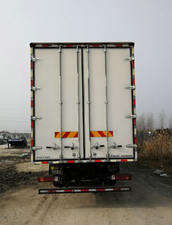 福田牌BJ5186XXY-1A厢式运输车公告图片