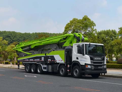 中聯(lián)牌ZLJ5541THBSE混凝土泵車公告圖片