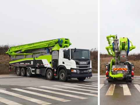 中聯(lián)牌ZLJ5541THBSE混凝土泵車公告圖片