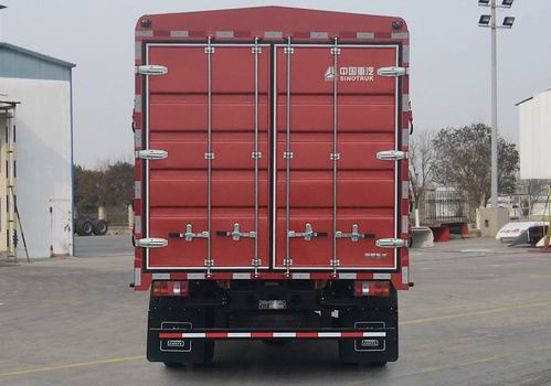 豪沃牌ZZ5047CCYH3315F145倉柵式運輸車公告圖片