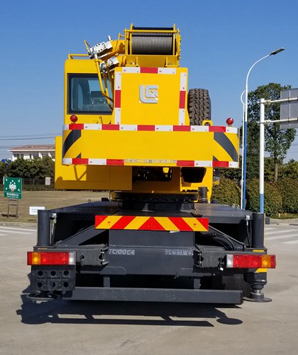 柳工牌CLG5142JQZ10汽車起重機(jī)公告圖片