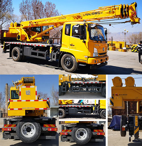 柳工牌CLG5142JQZ10汽車起重機(jī)公告圖片