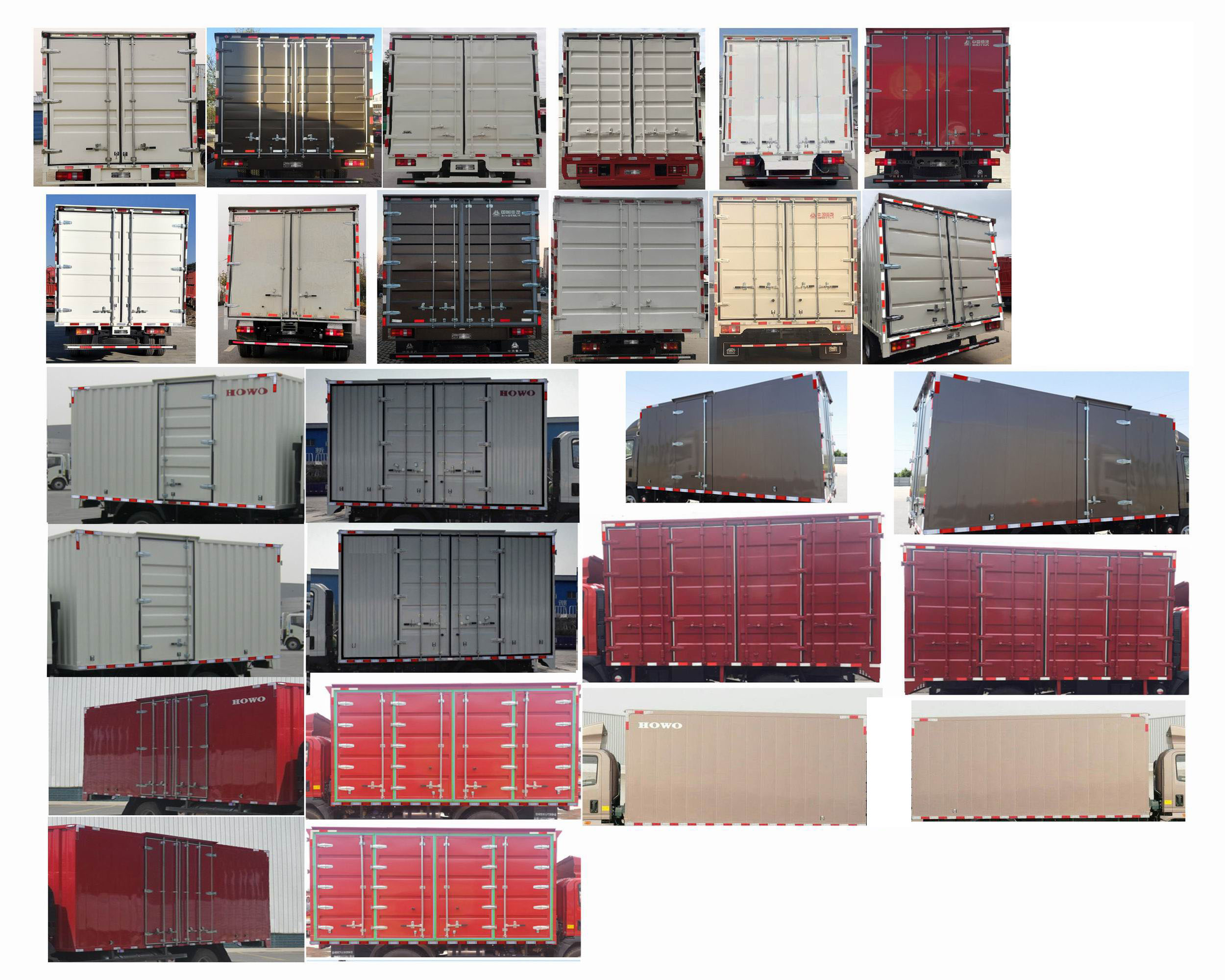 豪沃牌ZZ5047XXYH3315F144廂式運輸車公告圖片