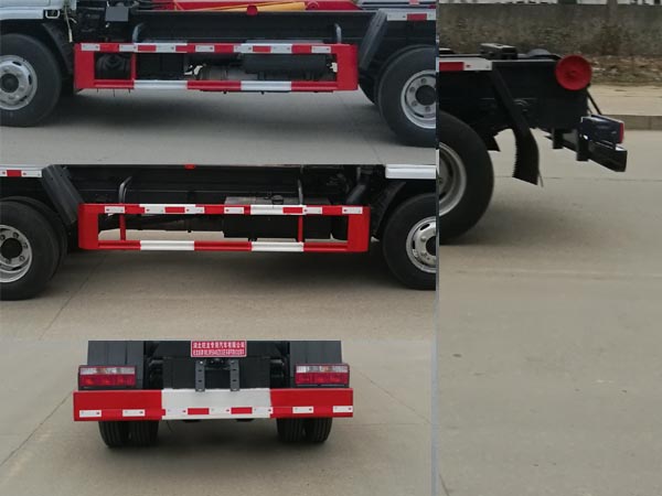 旺龍威牌WLW5040ZXXE車廂可卸式垃圾車公告圖片