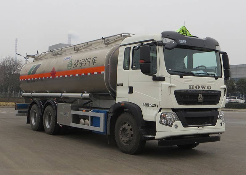 凌宇牌CLY5261GYYA鋁合金運(yùn)油車公告圖片