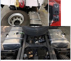 乘龍牌LZ5180TBQT5AC4車輛運輸半掛牽引車公告圖片