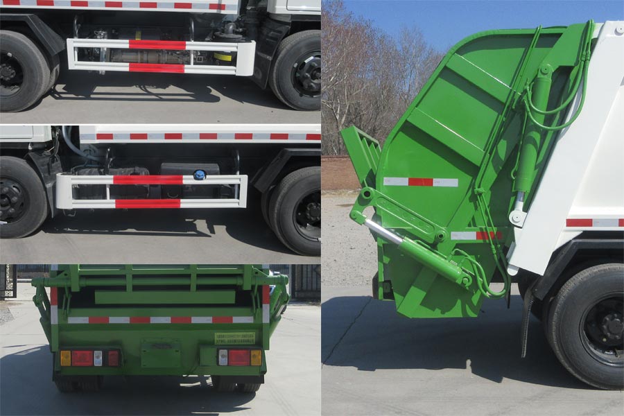 北重電牌BZD5040ZYSH1壓縮式垃圾車公告圖片