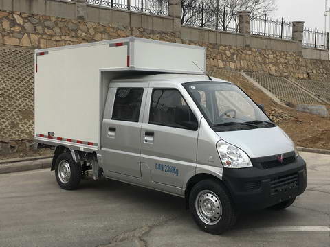 五菱牌WLQ5029XXYSPD6廂式運(yùn)輸車公告圖片