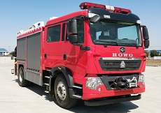 润泰牌RT5140TXFJY160/T5G抢险救援消防车图片