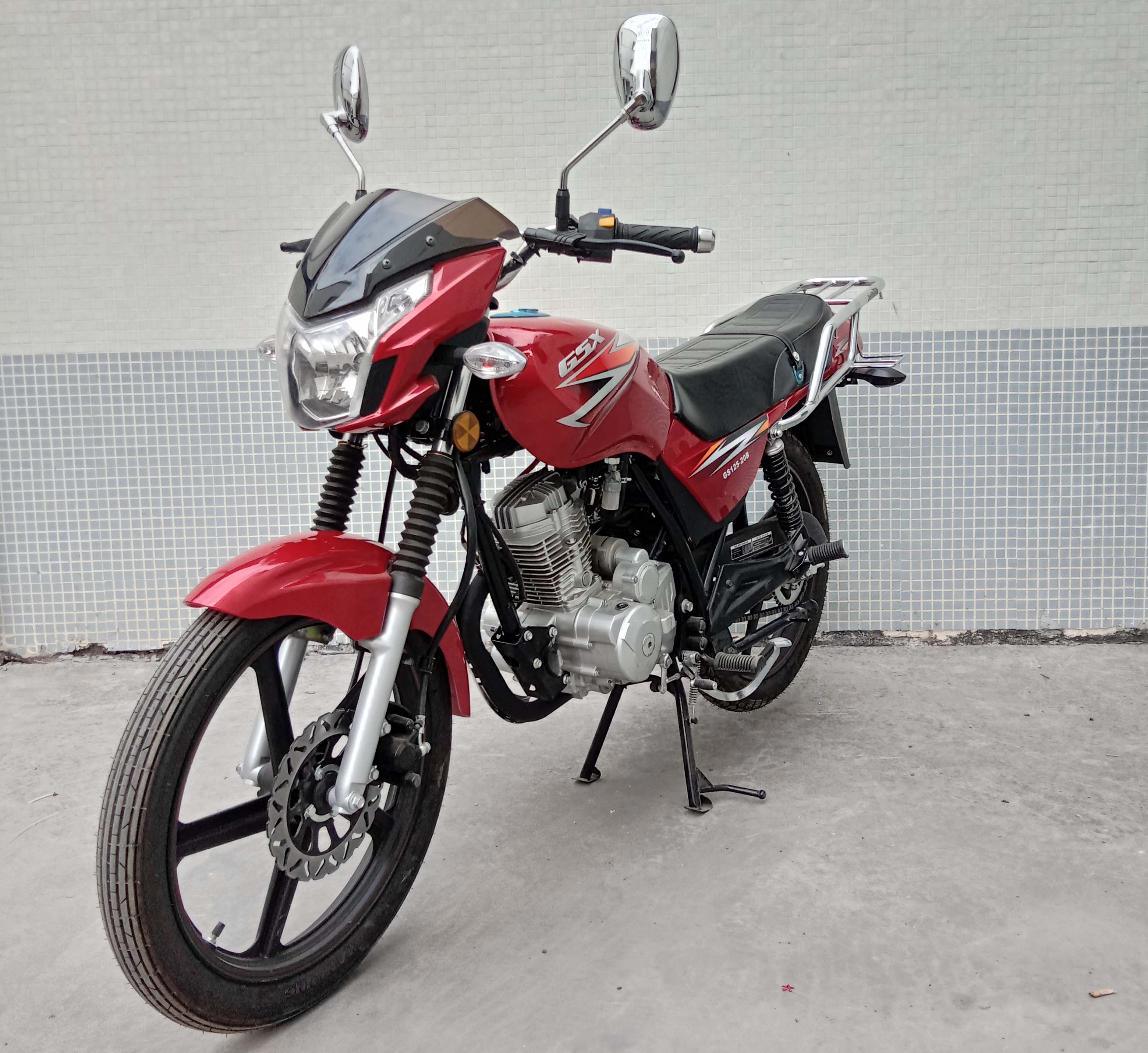 光速牌GS125-20B两轮摩托车公告图片